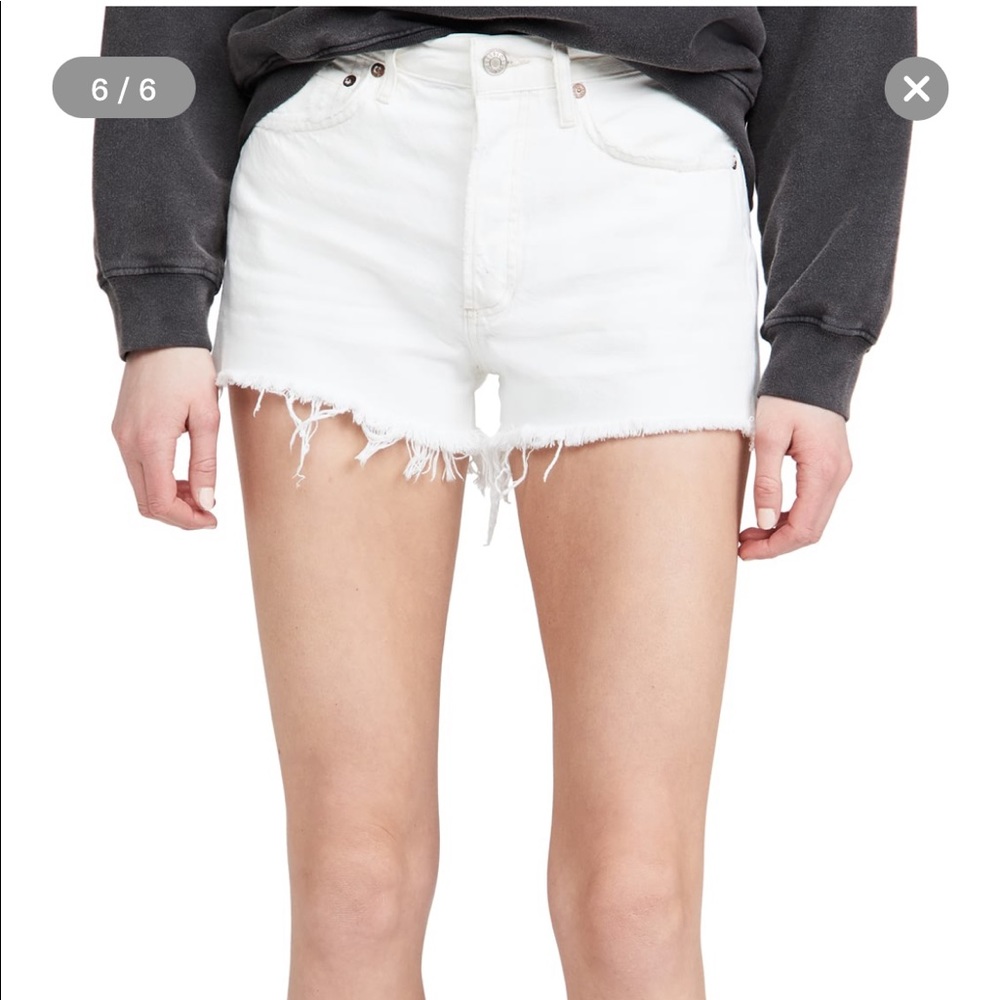 Agolde Parker cutoff shorts in Detour. Like new